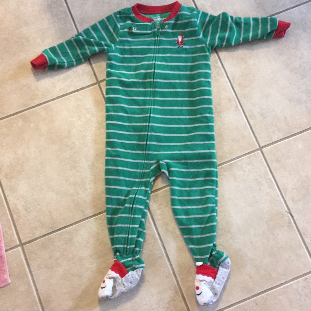 Fleece toddler pajamas